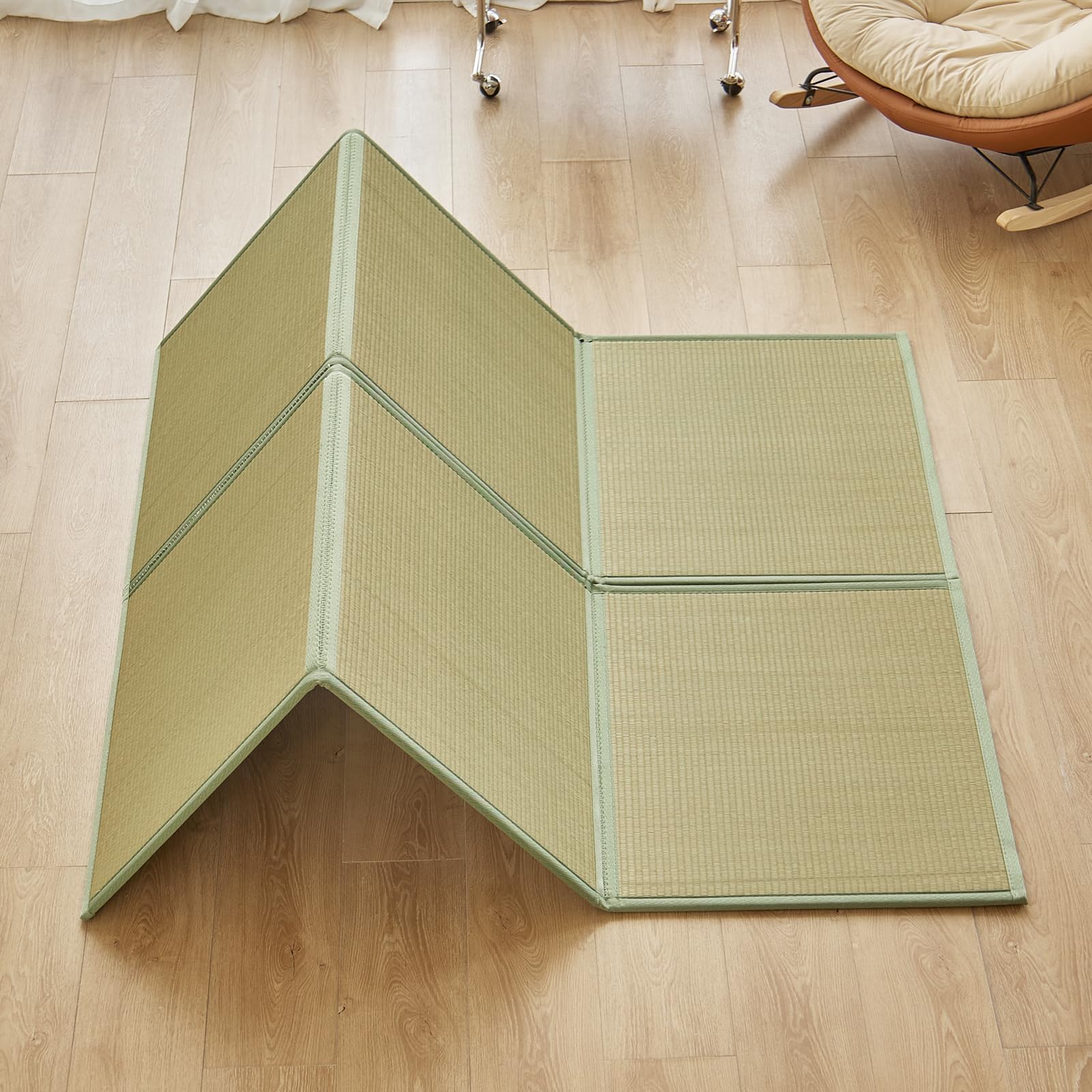Amazon.com: KITBRHOME Natural Rush Grass Floor Tatami Mat,Queen